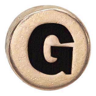 Christina Collect forgyldt 925 sterling sølv  Lille forgyldt sølv dot med G, model 603-G-G